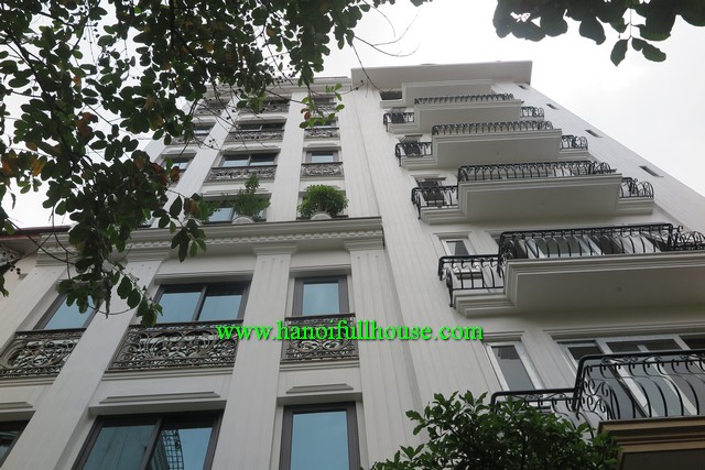 Ba Dinh-two bedroom apartment with lift, yard and car parking
