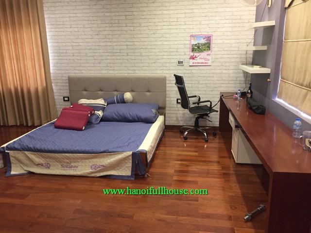 Hanoi Ciputra Villa rental in Tay Ho ( Westlake), furnished, 4 bedroom