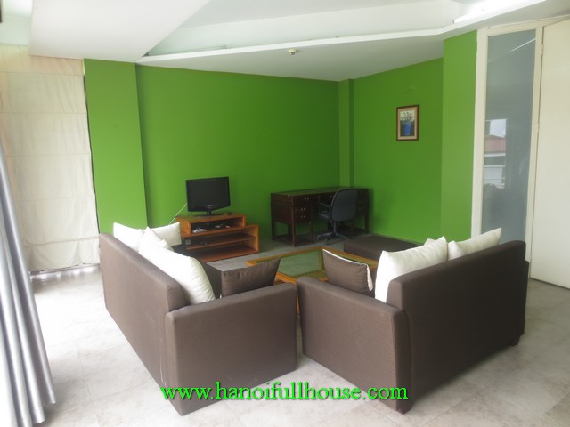 Bright serviced apartment with a lot of light, beautiful view in Ba Dinh, Hanoi