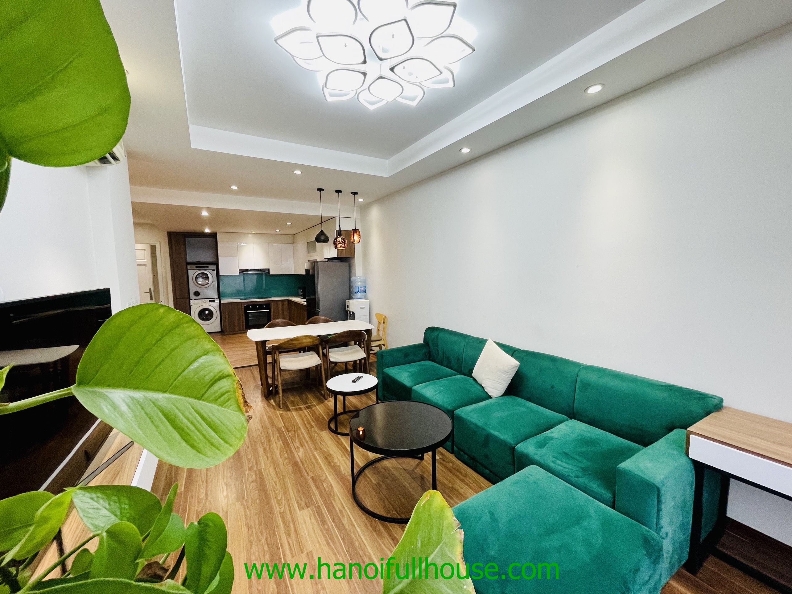 WestLake 3 BR full service apartment on Xuan Dieu for lease