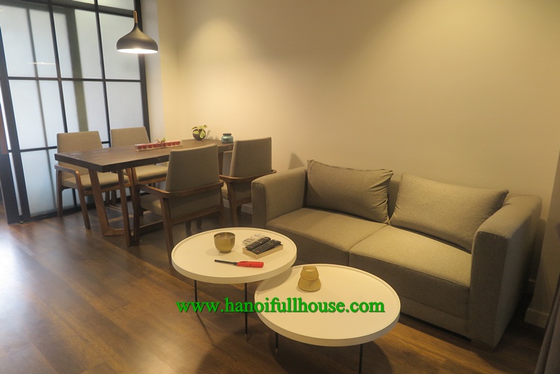 Brand new, modern, furnished apartment, 1 bedroom, wooden floor for rent.