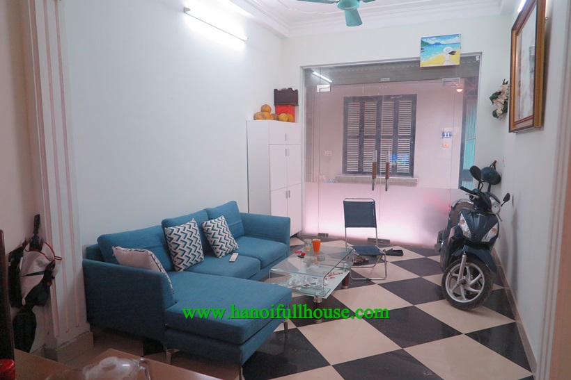 House in Ba Dinh for rent: 4 bedrooms, full furnished