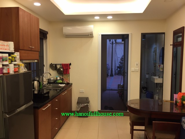 480$/month to rent 01 bedroom apartment included everything in Ba Dinh, Ha Noi
