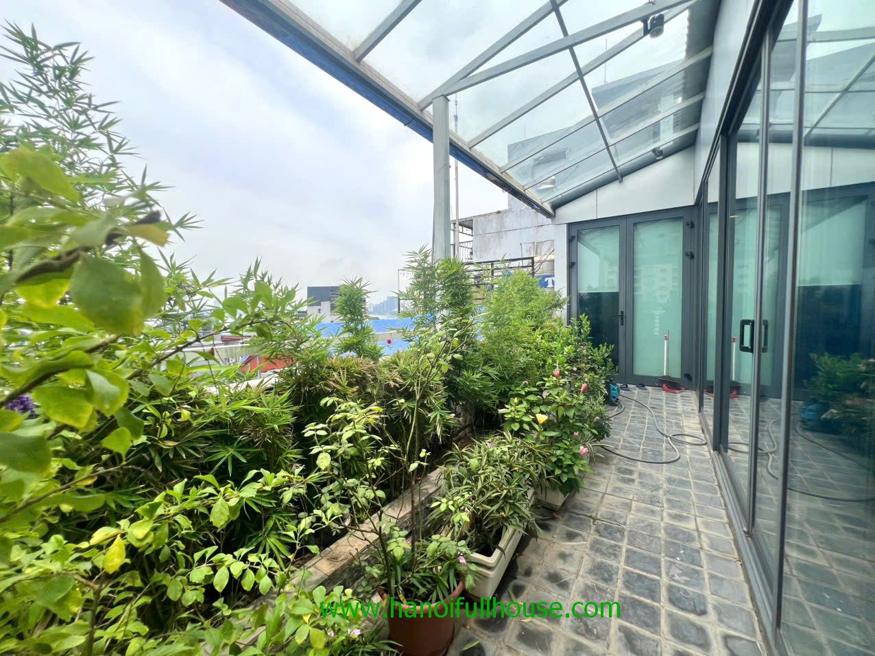 Modern apartment with 2 bedrooms, lake view balcony on Truc Bach to rent