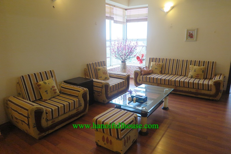 Super cheap apartment in Ciputra Hanoi Urban, 3 bedrooms, luxurious furniture for rent