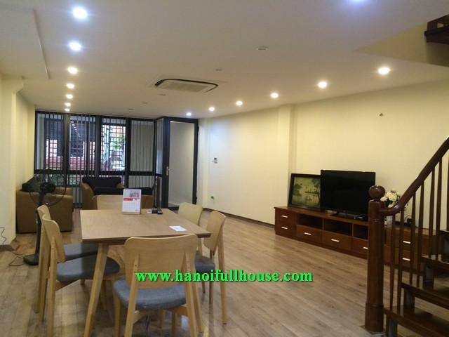 Hoan Kiem- a duplex serviced apartment with two bedroom, brand new furniture, wooden floor