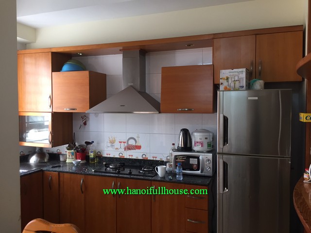 Two bedroom apartment in Dong Da dist,nearby Hoang Cau lake with cheap price