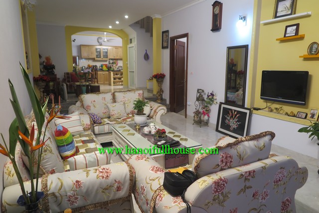 Very beautiful house with five bedroom in Doi Can, Ba Dinh dist for rent