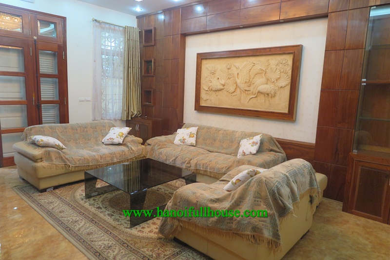 Beautiful villa in Ciputra Hanoi Urban for rent, 4 bedrooms, garage