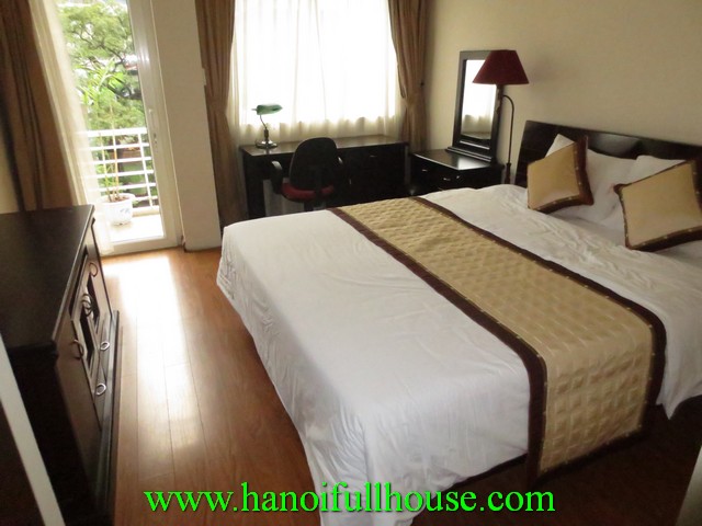 Nice serviced apartment for rent in Tran Hung Dao street, Hoan Kiem dist, Hanoi