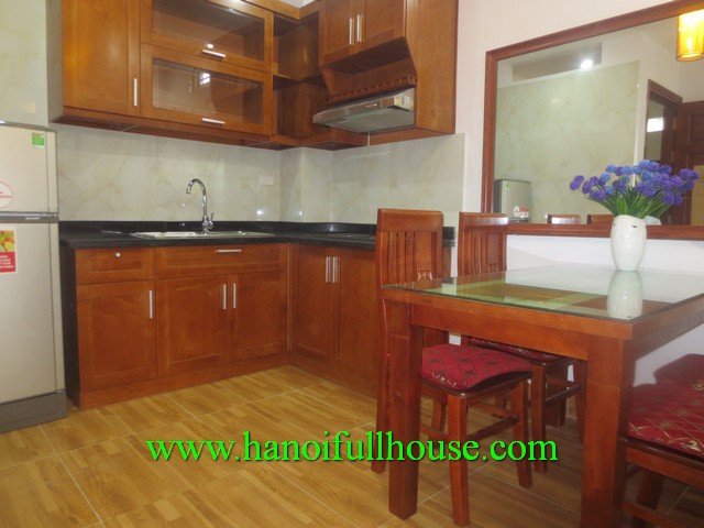 Newly furnished one bedroom apartment in Ba Dinh, Ha Noi, Viet Nam