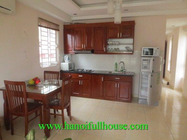 Available cheap serviced apartment for rent in Ba Dinh dist, Hanoi