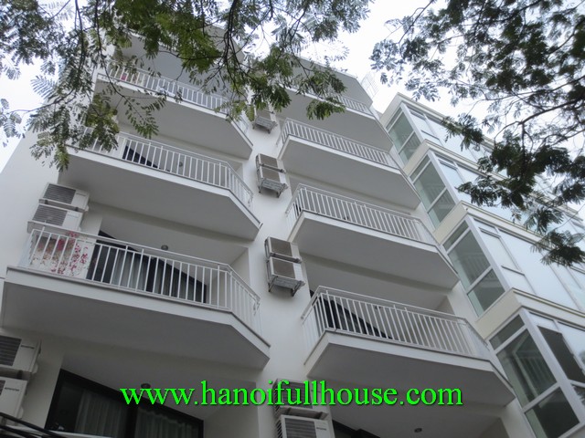 Balcony serviced apartment in Truc Bach lake area, Ba Dinh dist, Hanoi, Vietnam
