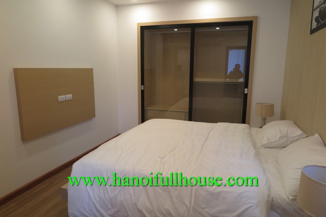 Balcony modern bright serviced apartment in Hanoi, Vietnam