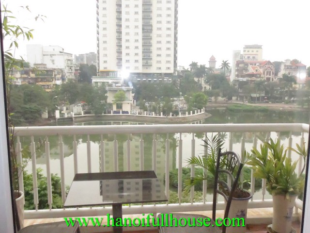 Rental 3 bedroom serviced apartment in Truc Bach Lake, Ba Dinh district, Ha Noi, Viet Nam