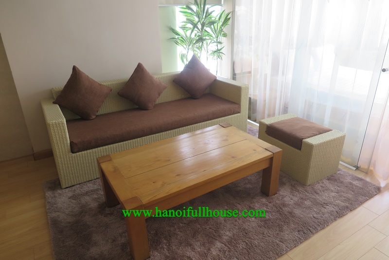 brand new service apartment with bright room , big terrace at Dang Thai Mai street