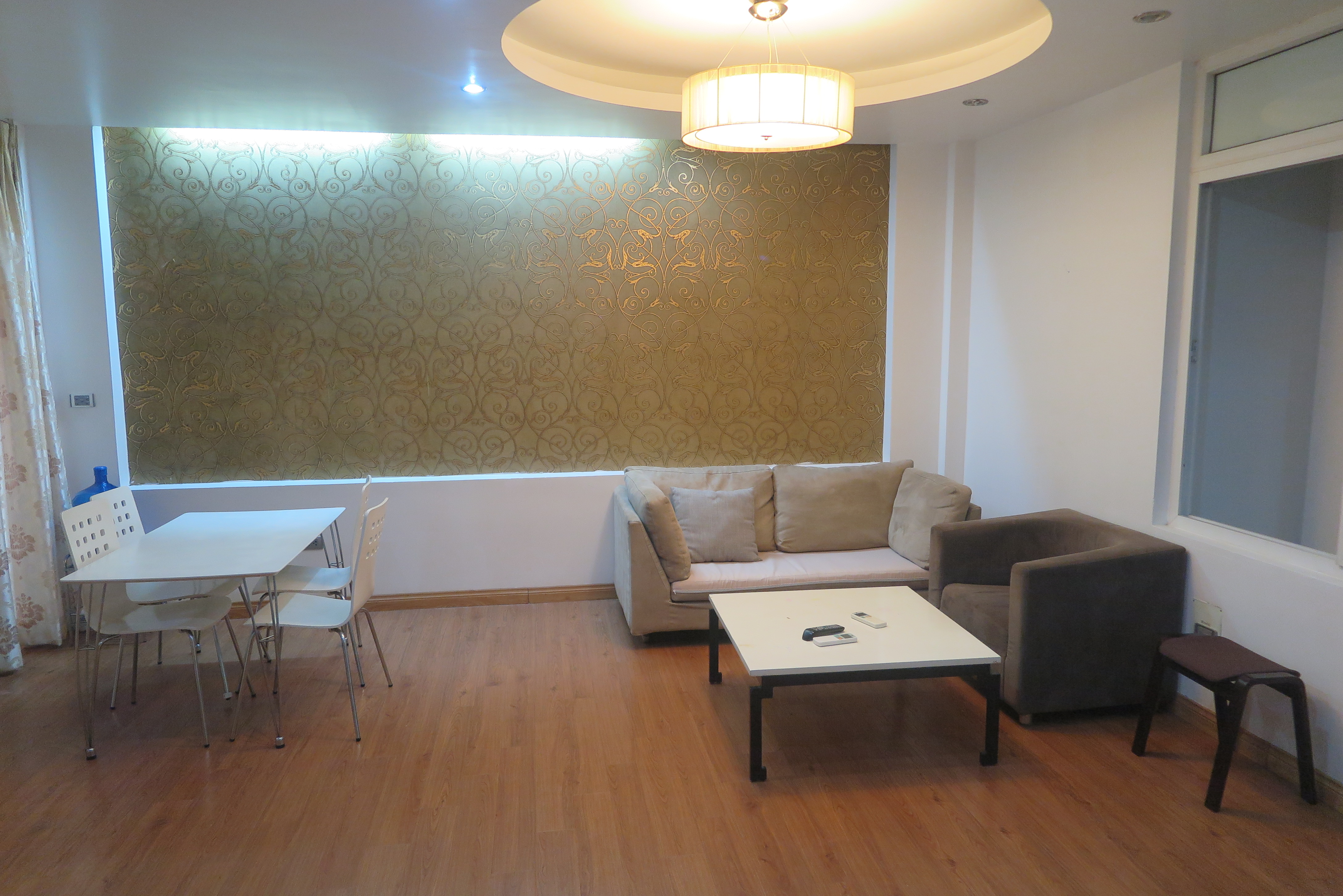 cheap apartment with 2 bedrooms, large terrace at Dang Thai Mai for rent