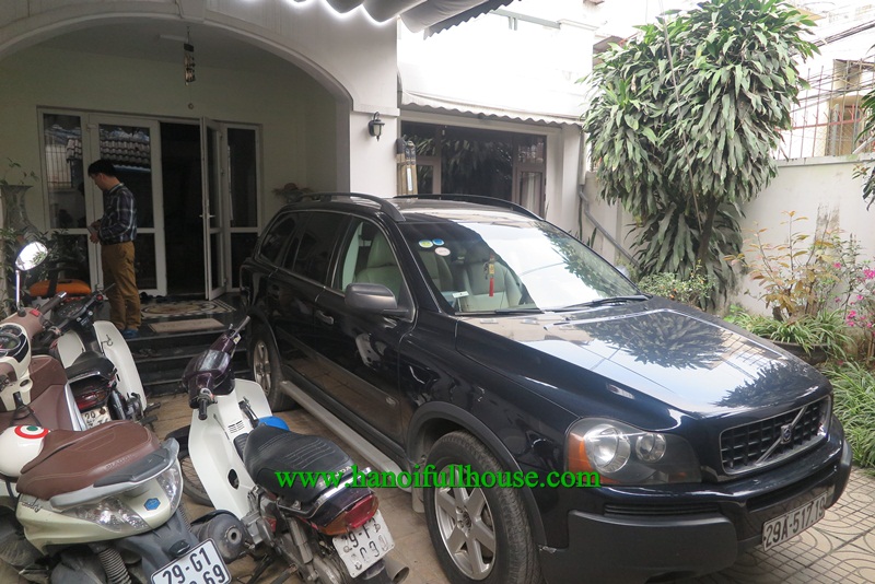 Great house in Au Co street, 4 bedrooms, 4 bathrooms, furnished, great designed for rent.