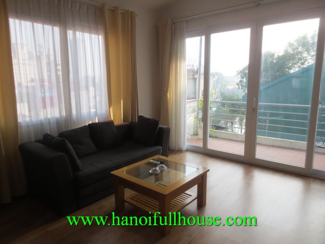 Big serviced apartment with 1 bedroom with cheap rental price