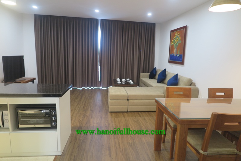 Brand new apartment on Tu Hoa street, luxury furniture, facing West lake.