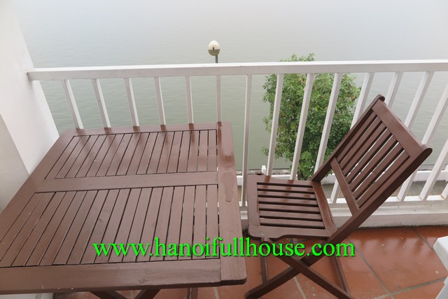Rent lake view apartment with 2 bedroom, fully furnished, balcony, bright and modern