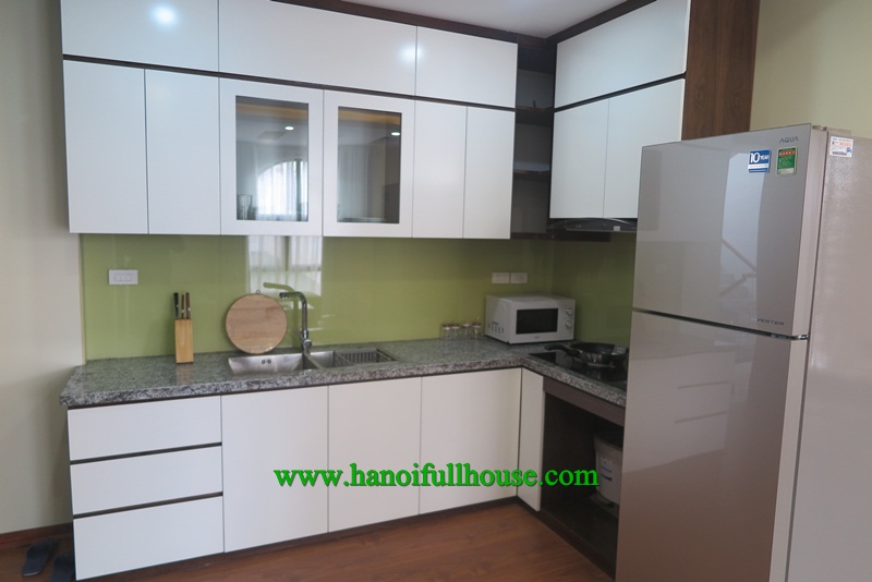 Luxurious service apartment on To Ngoc Van street for rent.