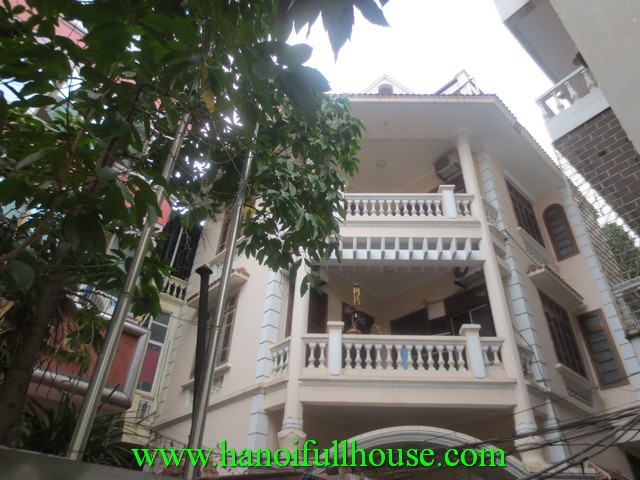 4 bedroom house for rent in Ba Dinh dist, Ha Noi