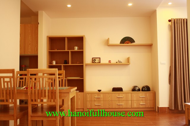 New apartment for rent in Au Co street, Tay Ho dist, Ha Noi