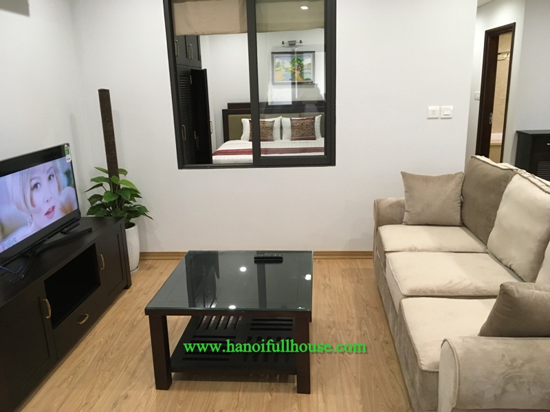 Nice apartment, one bedroom, new furniture in Cau Giay for rent