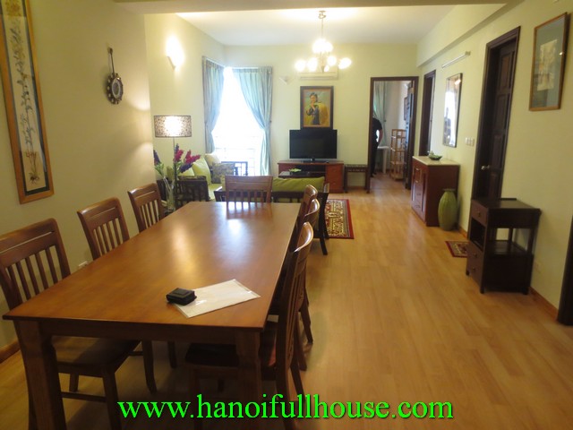 Beautiful cheap apartment with 3 bedrooms for rent in Ciputra urban, Tay Ho dist