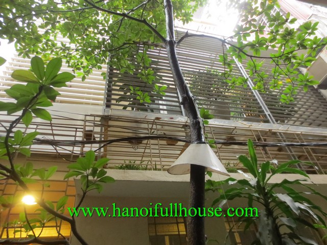 Beautiful house in Ba Dinh dist for rent. 4 bedroom house