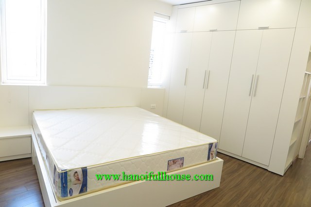 Brand-new 2BRs serviced apartment in Yen Phu village, Tay Ho dist for lease