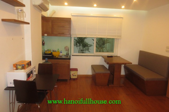 Condominium with full service, lift, car parking and nearby Truc Bach lake, Ba Dinh dist
