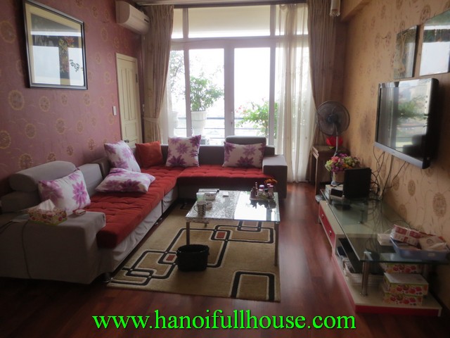 Two bedrooms beautiful serviced apartment for rent in Ba Dinh dist, Ha Noi