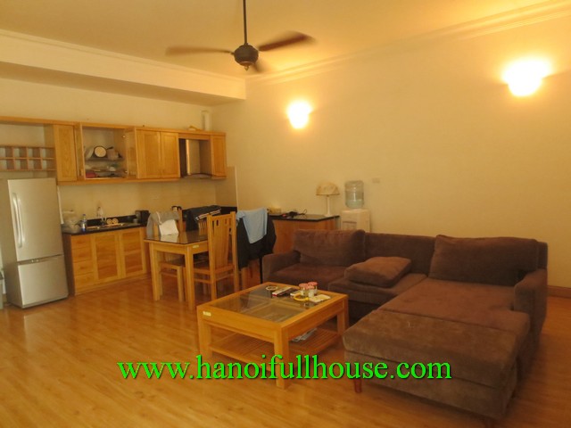 Quiet & safe serviced apartment with 2 bedrooms in Hai Ba Trung dist, Ha Noi