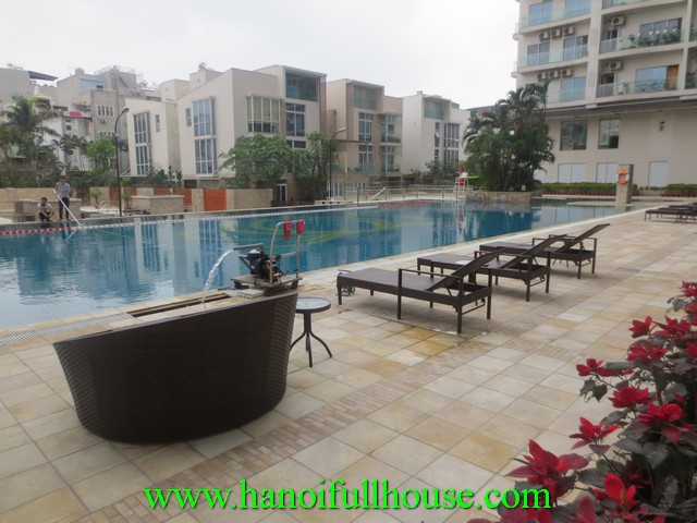 2 bedroom fully funished apartment for rent in Golden West Lake, Tay Ho, Ha Noi