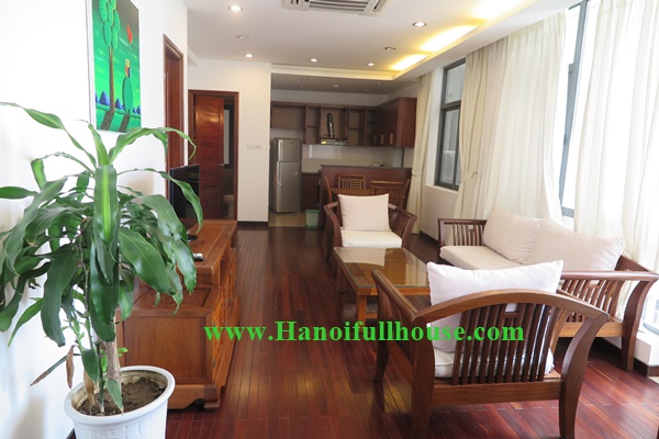 Duplex service apartment with lake view in Tay Ho for rent
