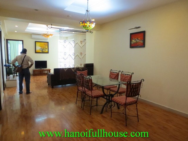3 bedroom, furnished cheap apartment for rent in Ciputra urban, Tay Ho dist