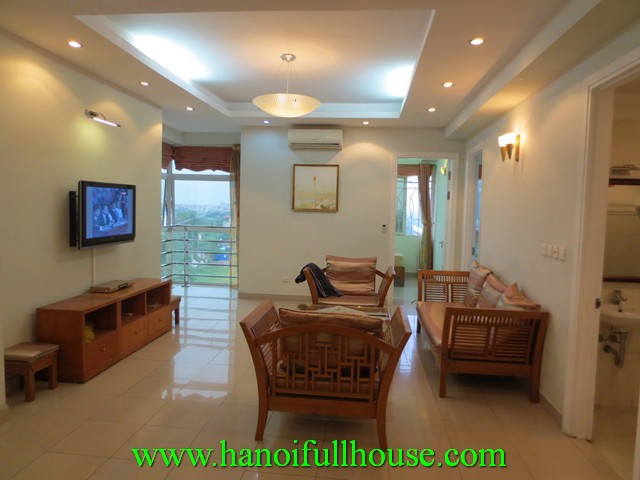 Beautiful cheapest apartment with 3 bedrooms for rent in Ciputra urban, Tay Ho dist, Ha Noi