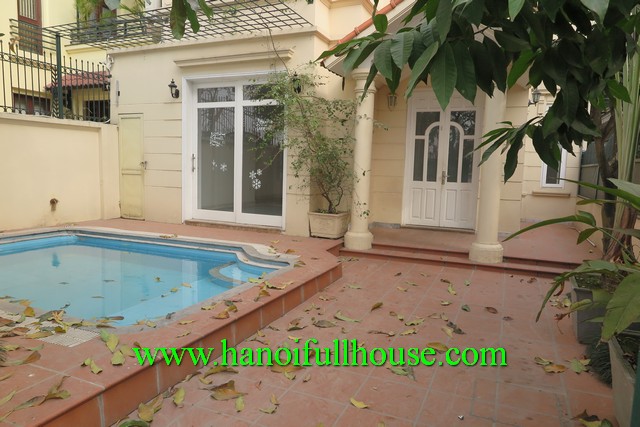 Find a villa in West Lake Hanoi, Viet Nam for lease