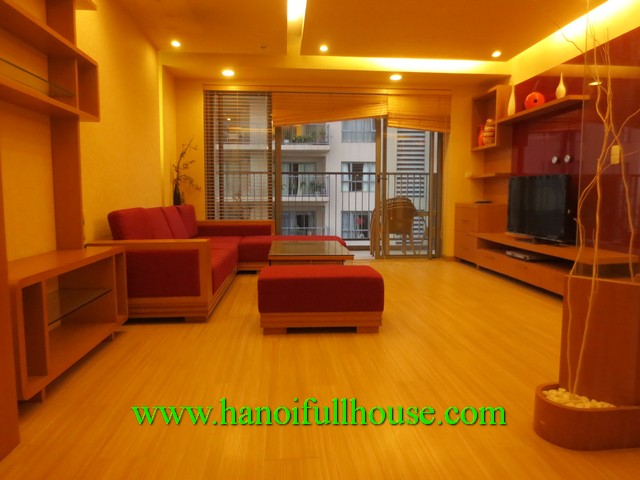 Furnished apartment 2 bedroom at Skycity Tower- Lang Ha street, Dong Da dist for lease