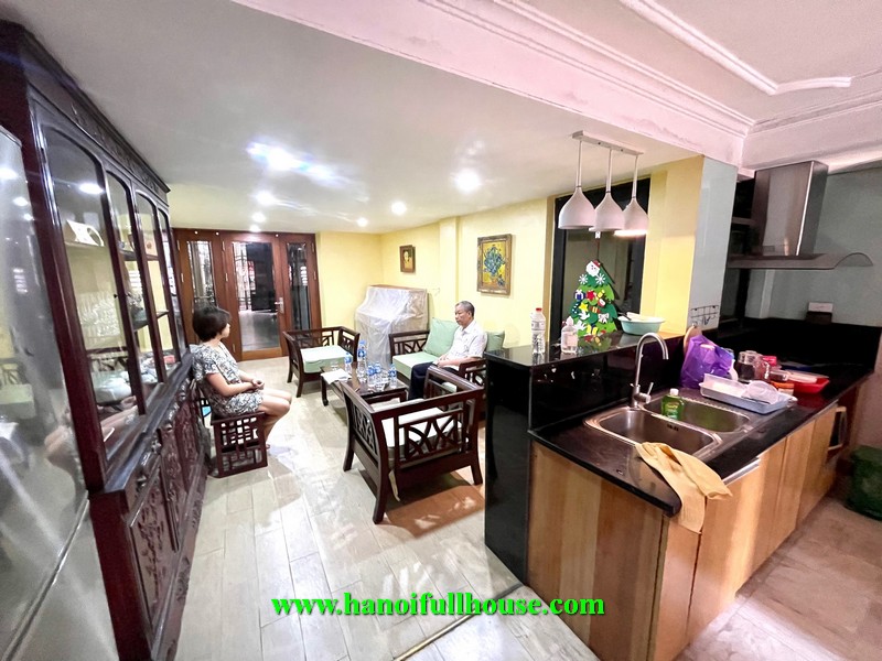 A duplex apartment with 1 BR in Hoan Kiem center for lease, cheap price
