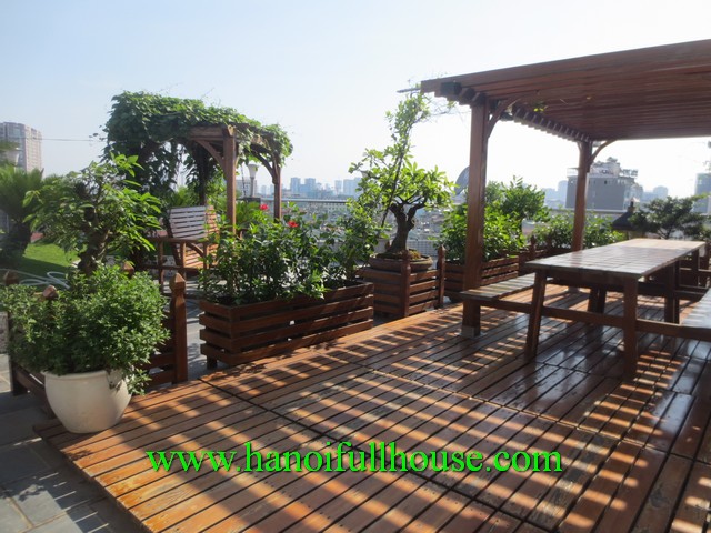 Very beautiful serviced apartment 2 bedroom, beautiful garden, beautiful terrace for rent