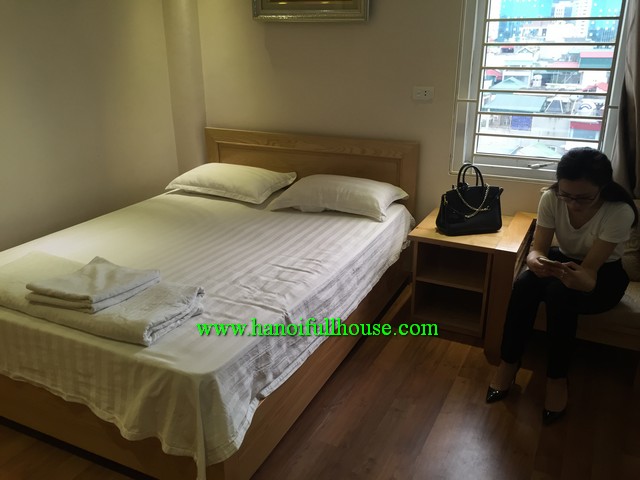 A high quality small serviced apartment in Cau Giay dist for lease