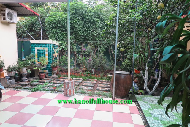 Ba Dinh- Rental perfect house with nice garden, reasonable price, bright & quiet 