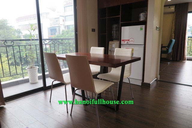 Beautiful balcony, lots of light serviced apartment with one bedroom for rent