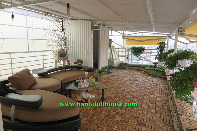 Big apartment with beautiful terrace, garden and nice view for lease