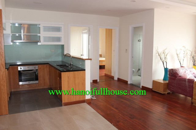 Hanoi modern apartment with three bedroom for rent