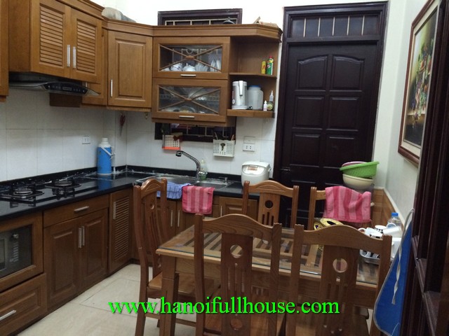 A nice house with 4 bedroom in Dao Tan street-Ba Dinh dist to let