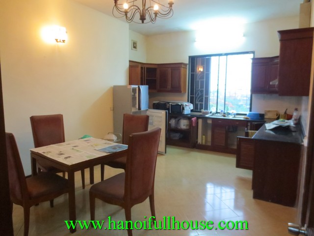 Beautiful apartment for rent in Cau Giay dist, Ha Noi. Fully furnished, 3 bedrooms, 2 bathrooms